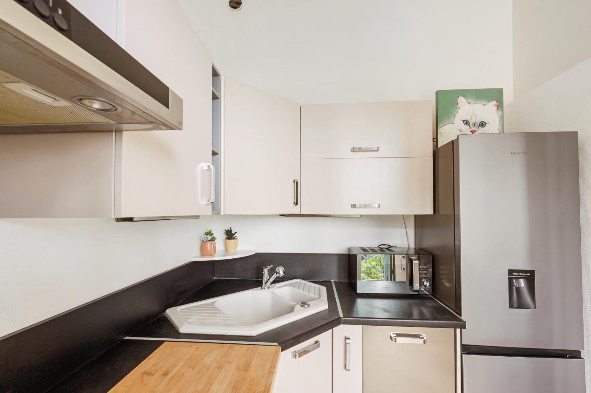 Mont Fleuri- Somptueux 2 Pieces - Parking - Menton Apartment Bagian luar foto